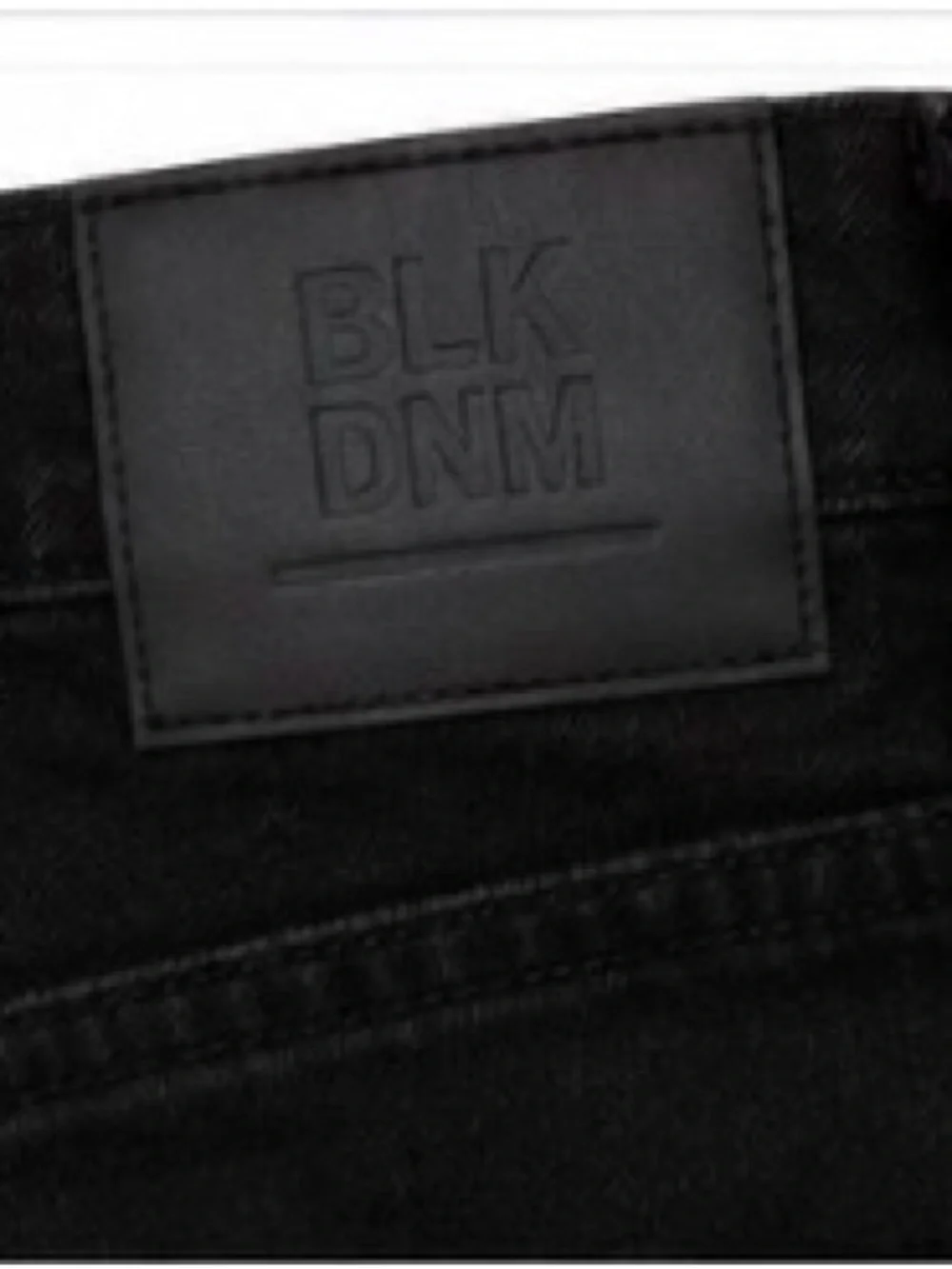 BLK DNM NYC Men’s Black Straight Leg Jeans Size 31x34 NWT Sample